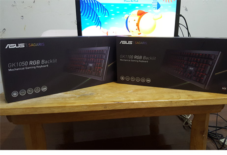 【開箱文】華碩 GK1050/GK1100 電競機械鍵盤